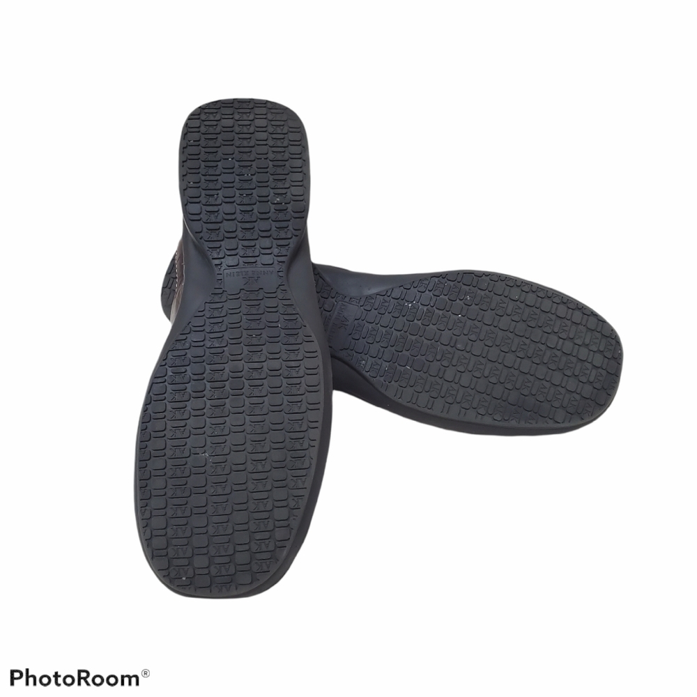 Anne Klein KKMarlo Size 8M Brown Leather Slip On - Picture 6 of 11